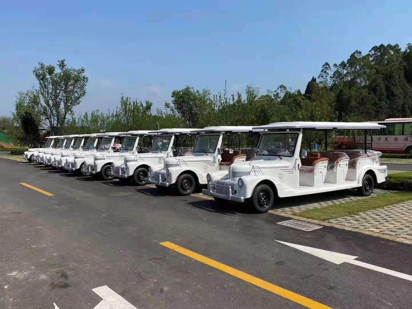 某景区 交车现场